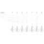 Sigma Lighting AURA 31098 Lampă cu pendul 7x60W/E27