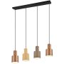 Trio AGUDO 319400417 Lampă cu pendul 4x40w/e27 ip20