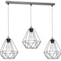 Milagro BASKET MLP7217 Lampă cu pendul 3x60W/E27 IP20