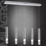 Milagro ICE ML323 Lampă cu pendul 5x5W/LED 1750LM