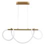 Polux EMMA 327987 Lampă cu pendul 1x38W/LED 4000K 4450lm IP20