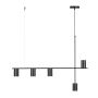 Sigma Lighting Vendo 33692 Lampă cu pendul 5x12W/G9 IP20