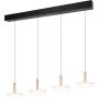 Trio CELESTE 354910465 Lampă cu pendul 4x7w/led 3000k 750lm ip20