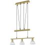 Trio LEVISTO 371010308 Lampă cu pendul 3x40w/e14 3000k 400lm ip20