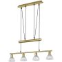 Trio LEVISTO 371010408 Lampă cu pendul 4x40w/e14 3000k 400lm ip20
