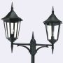 Norlys MODENA 382B Felinar 2x9W/E27 IP54