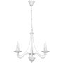 Aldex RÓŻA BIAŁA 397E Candelabru 3x40W/E14
