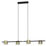 Eglo ALTAMIRA 39985 Lampă cu pendul 4x4.6W/GU10|LED IP20
