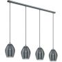 Eglo ESTANYS 39566 Lampă cu pendul 4x60W/E27 IP20