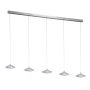 Milagro ELLIPSE ML415 Lampă cu pendul 5x5W/LED