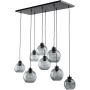 TK Lighting CUBUS GRAPHITE 4113 Lampă cu pendul 8x60W/E27