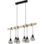 Eglo TOWNSHEND 5 44076 Lampă cu pendul 6x60w/e27 ip20