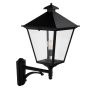 Norlys LONDON BIG 490B Aplique de perete 1x9W/E27 IP54
