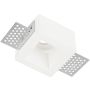 Zambelis SQUARED SPOT S047 Lumină îngropată deasupra plafonului 1x50W/GU10 IP20