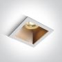 One Light The Chill Out 50105M/W/BS Lumină îngropată deasupra plafonului 1x10W/GU10 IP20