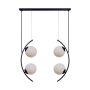 Zuma Line HELIX 5016 Lampă cu pendul 4x8W/E14 IP20