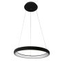 Italux ALESSIA 5280-840RP-BK-3 Lampă cu pendul 1x40W/LED 2200LM IP20