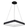 Italux GIACINTO 5304-850SQP-BK-3 Lampă cu pendul 1x50W/LED 2750LM IP20