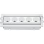 Zambelis RECESSED SPOT LED S195 Lampă de tavan montată încastrat 12W/led 3000K 800lm IP20