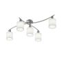 Trio GARDA 605400501 Lampă de tavan 5x25w/e14 ip20