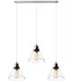 Altavola Design NEW YORK LOFT LA034/CL3_chrom Lampă cu pendul 3x40W/E27 IP20