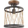 Endon HESTON 61497 Lampă de tavan 1x60W/E27 IP20