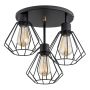 Alfa TUET 62351 Lampă de tavan 3x60W/E27 IP20