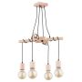 Alfa ANNER 63151 Lampă cu pendul 4x60W/E27 IP20