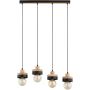 Alfa LARSO 63407 Lampă cu pendul 4x15W/E27