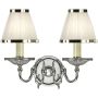 Endon TILBURG 63724 Aplique de perete 2x40W/E14
