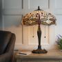 Endon DRAGONFLY BEIGE 64085 Lampă de masă 2x60W/E27 IP20