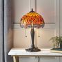 Endon DRAGONFLY FLAME 64092 Lampă de masă 2x60W/E27 IP20