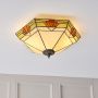Endon NEVADA 64284 Lustră de tavan 2x60W/E27 IP20