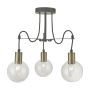 Prezent ABRAZO 64402 Lampă de tavan 3x40W/E14 IP20
