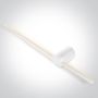 One Light Decorative 65148B/W/W Aplique de perete 1x15W/LED 3000K 1200lm IP20