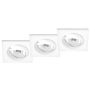 Trio JURA 650000331 Lumină îngropată deasupra plafonului 3x15w/gu10 ip20