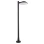 Italux PIOMBINO 66915/BK-9 Lampă de podea 1x12W/LED 1080LM IP44