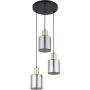 TK Lighting SIERRA GOLD 6663 Lampă cu pendul 3x15W/e27 IP20