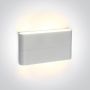 One Light Outdoor Slim Range Up & down 67376A/W/W Aplique de perete 2x6W/LED 3000K 420lm IP54