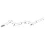 Trio INDIRA 674610507 Lampă de tavan 5x25w/led 3000k 650lm+350lm ip20