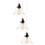 Altavola Design NEW YORK LOFT LA034/CO3_chrom Lampă cu pendul 3x40W/E27 IP20
