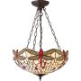 Endon DRAGONFLY BEIGE 70759 Lampă cu pendul 3x60W/E27 IP20