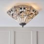 Endon METROPOLITAN 70779 Lustră de tavan 2x60W/E27 IP20