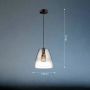 Fischer&Honsel Miro 60840 Lampă cu pendul 1x40W/E27 IP20