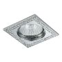 Prezent CRYSTAL FIX 71077 Lumină îngropată deasupra plafonului 1x50W/GU10 IP20