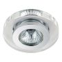 Prezent ELEGANT GLASS FIX 71005 Downlight decorativ 1x50W/GU10 IP20