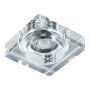 Prezent ELEGANT GLASS FIX 71011 Downlight decorativ 1x50W/GU10 IP20