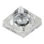 Prezent ELEGANT GLASS MOVABLE 71037 Lumină îngropată deasupra plafonului 1x50W/GU10 IP20