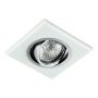 Prezent ELEGANT GLASS MOVABLE 71064 Lumină îngropată deasupra plafonului 1x50W/GU10 IP20