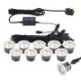 Endon IKONPRO CCT 73349 Lampă cu senzor de mișcare 10x0,75W/LED 3000K/4000K 410LM IP67